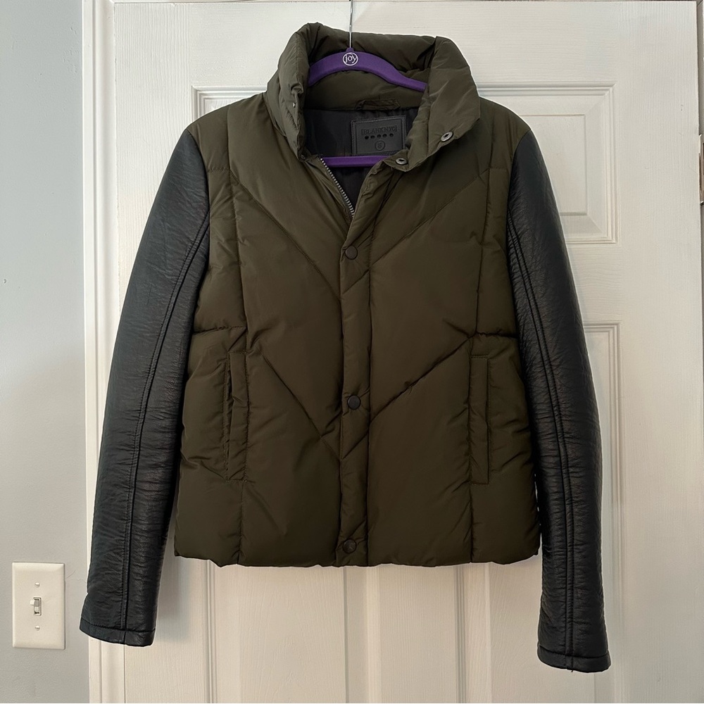 Blank NYC Puffer / Faux Fur Jacket